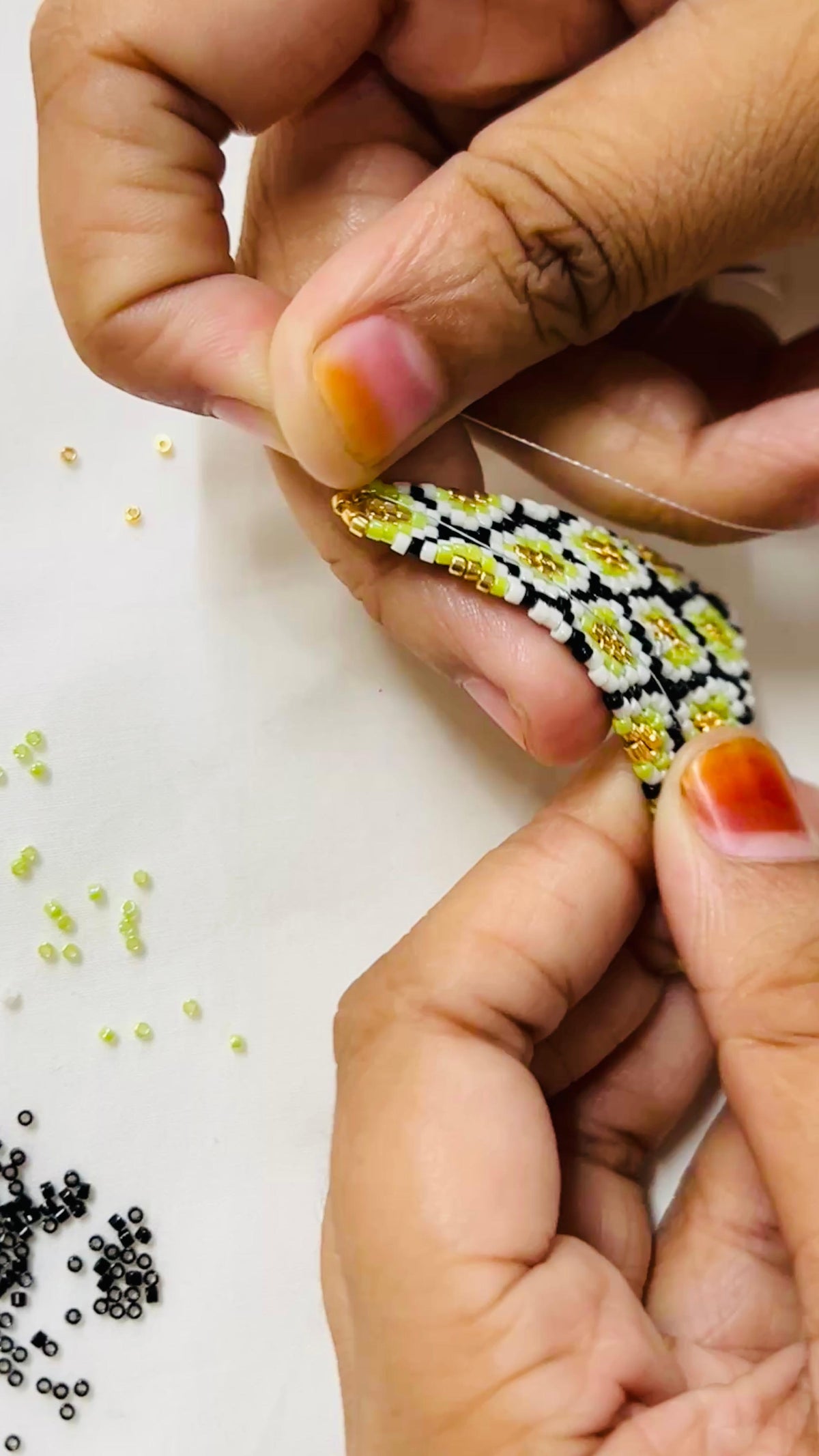 Handmade Beaded Earrings