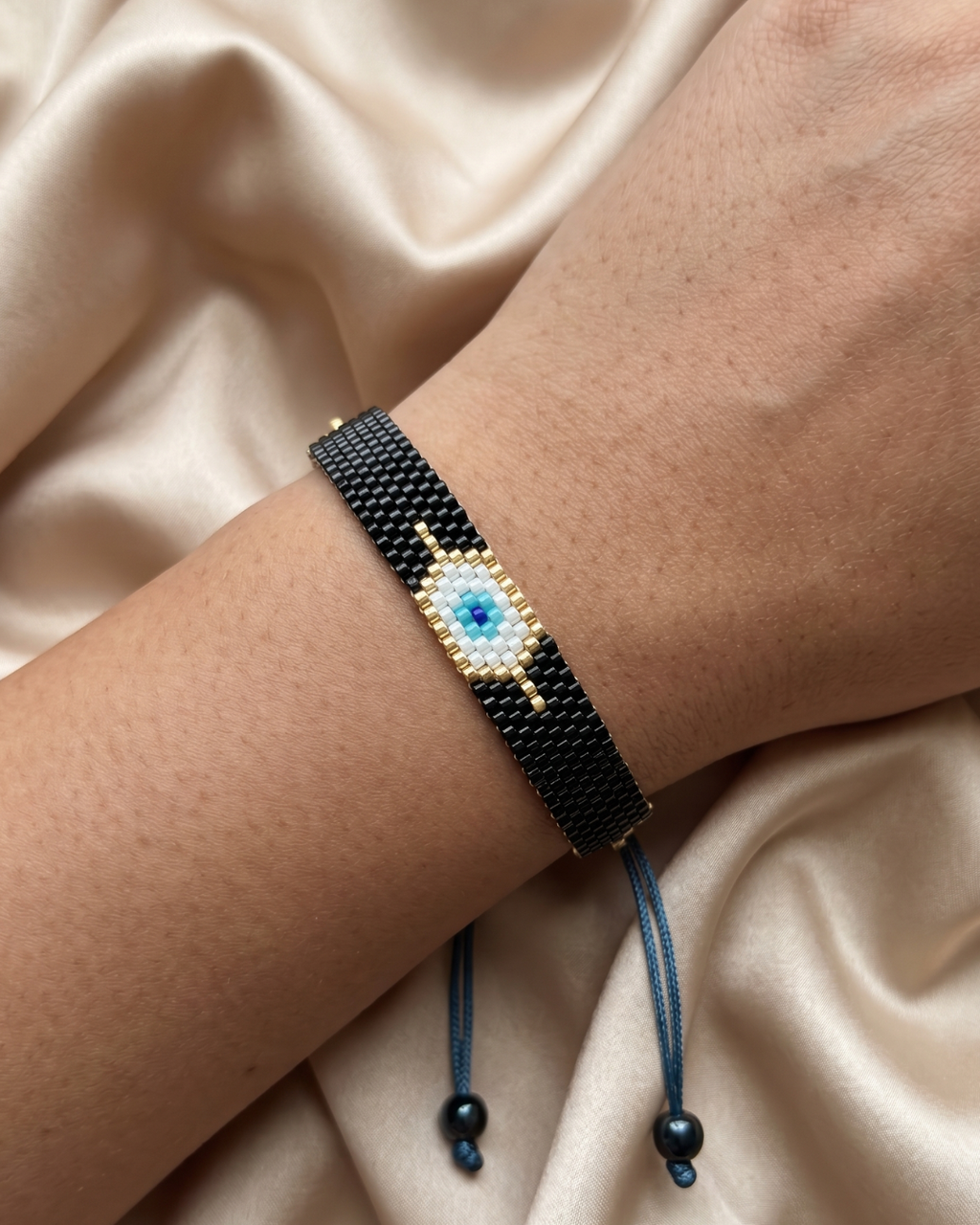 Evil Eye Handmade Rakhi Bracelet – Style I