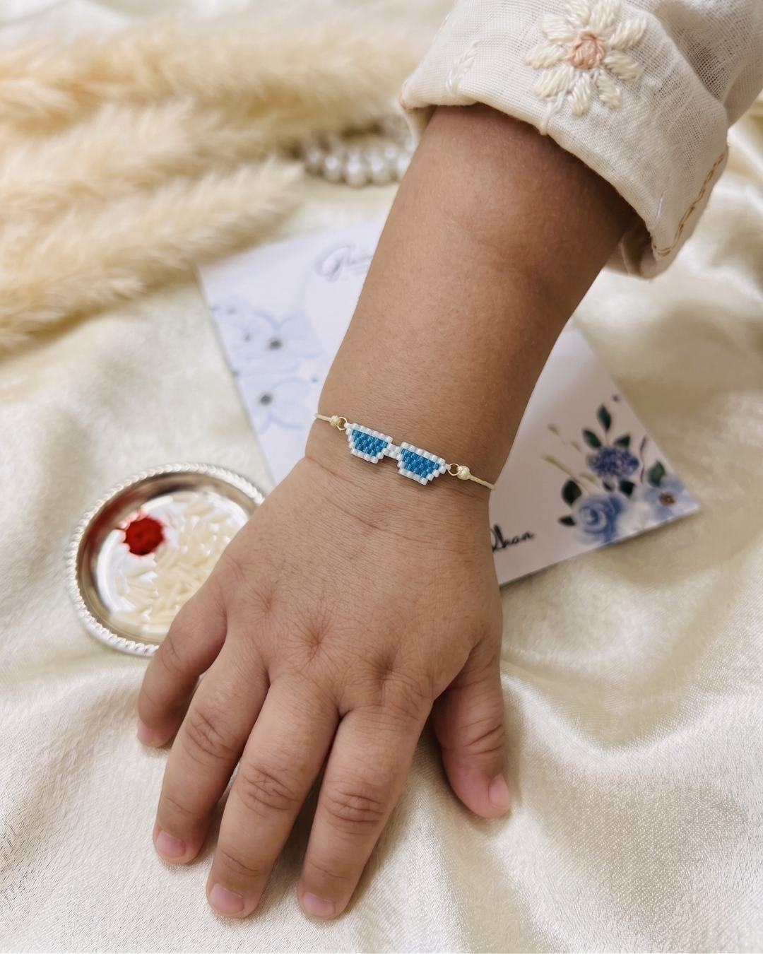 Goggles Kids Handmade Rakhi – Style I