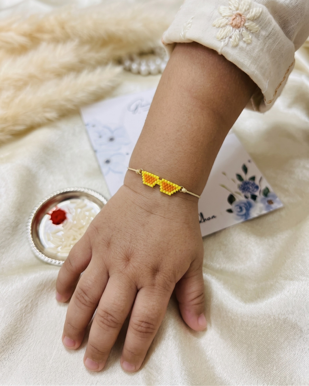 Goggles Kids Handmade Rakhi – Style II