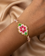 Floral Handmade Rakhi Bracelet