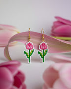 Blush Tulip Earrings