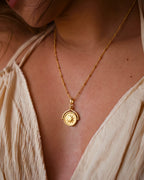 Gold Sun Pendant