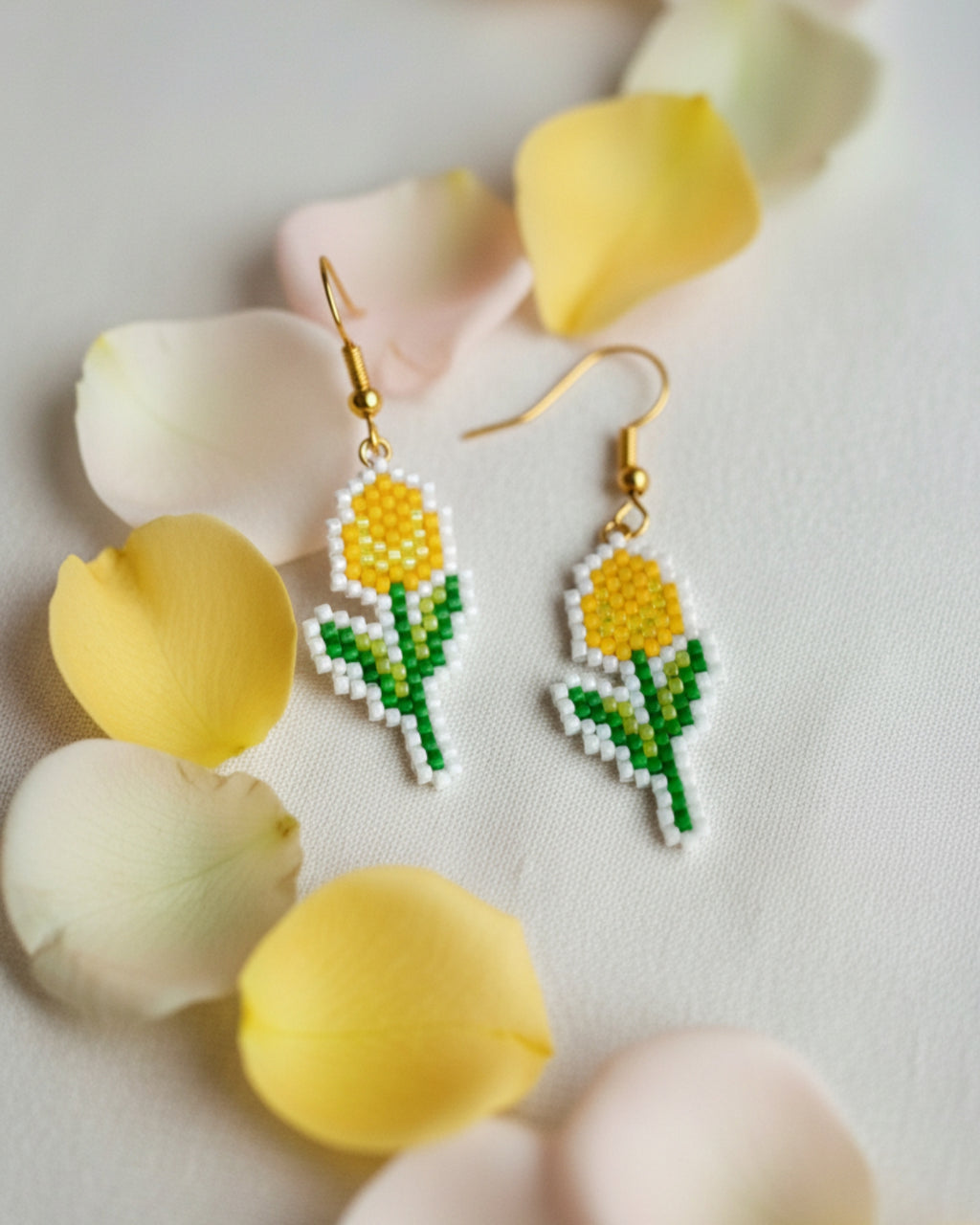 Butter Tulip Earrings
