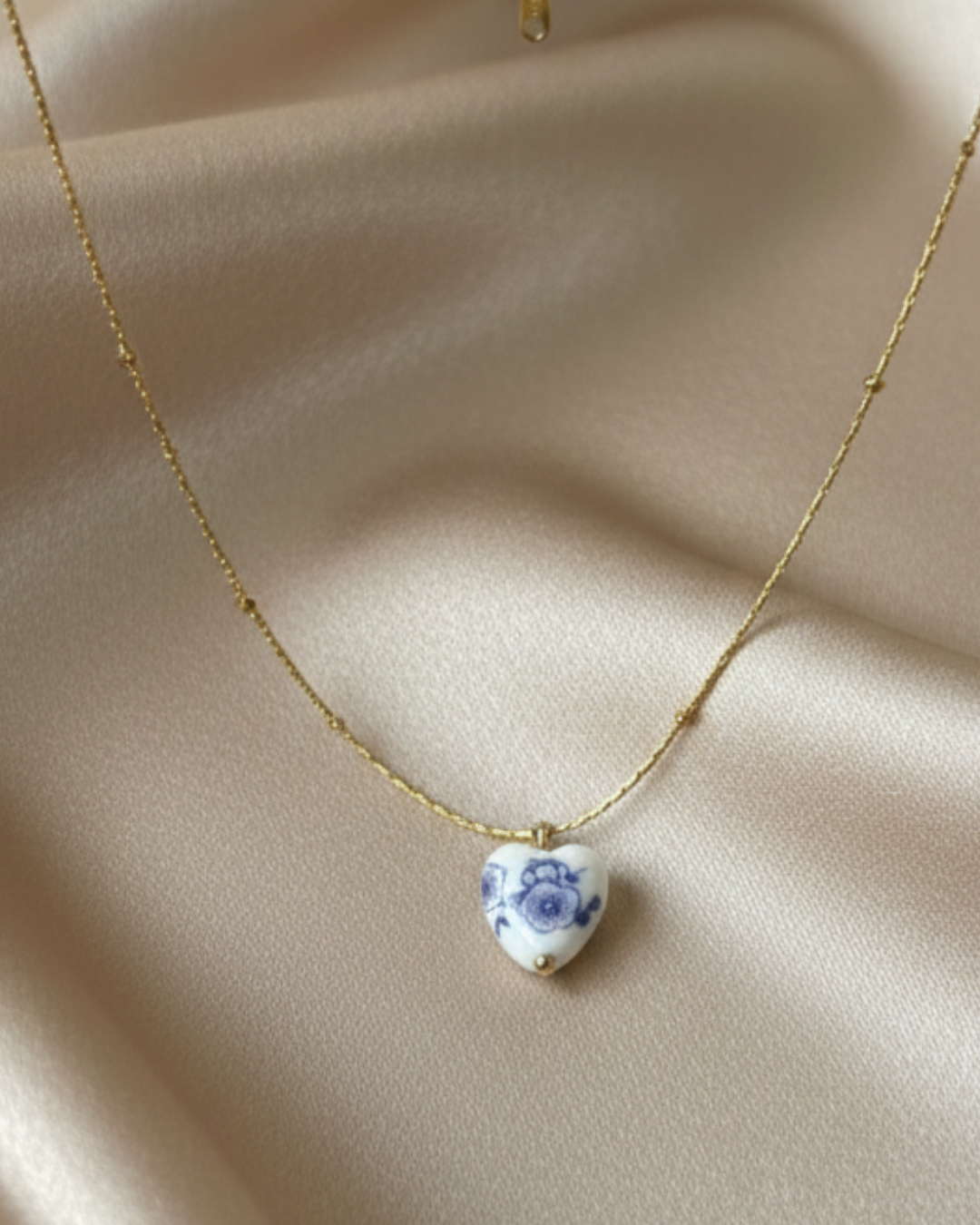 Ceramic Heart Pendant