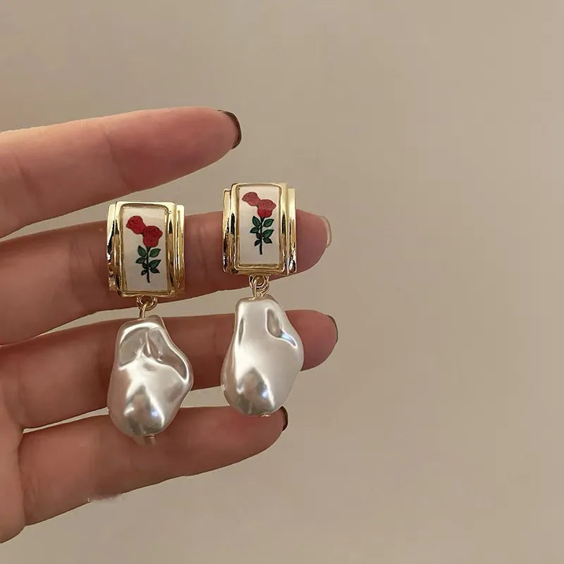 French Drop Earrings