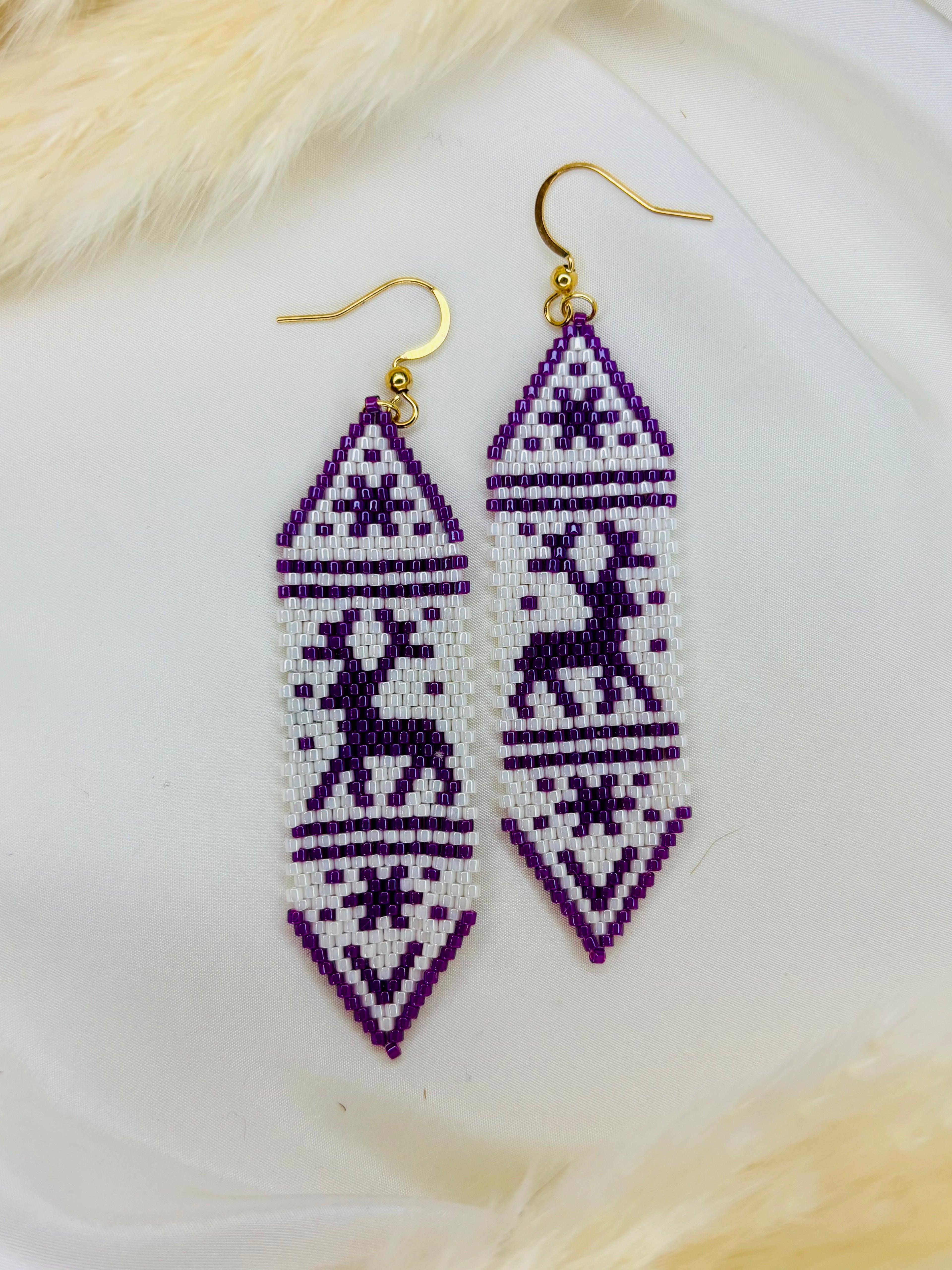 Christmas Midnight Deer Earrings