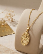 Gold Infinity Pendant