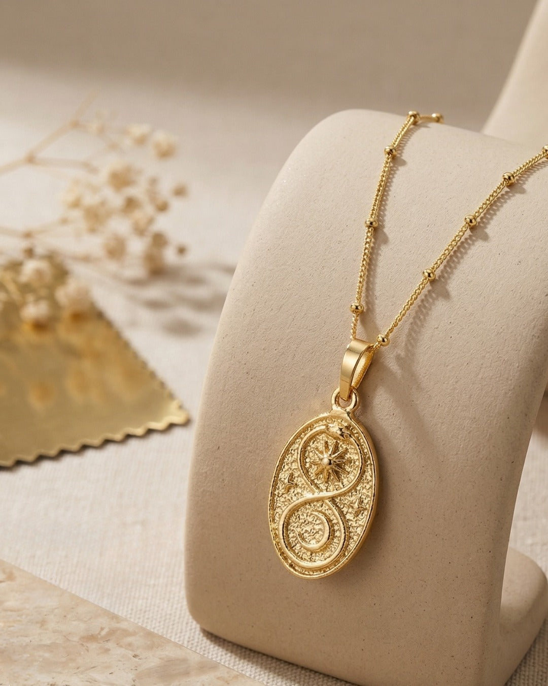 Gold Infinity Pendant