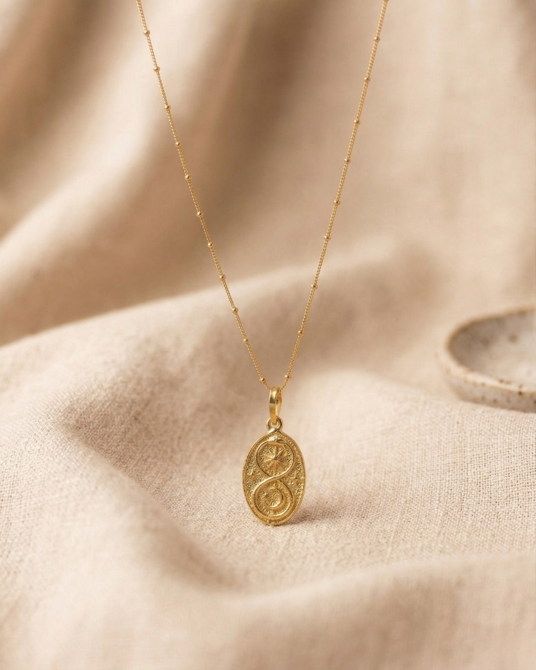 Gold Infinity Pendant