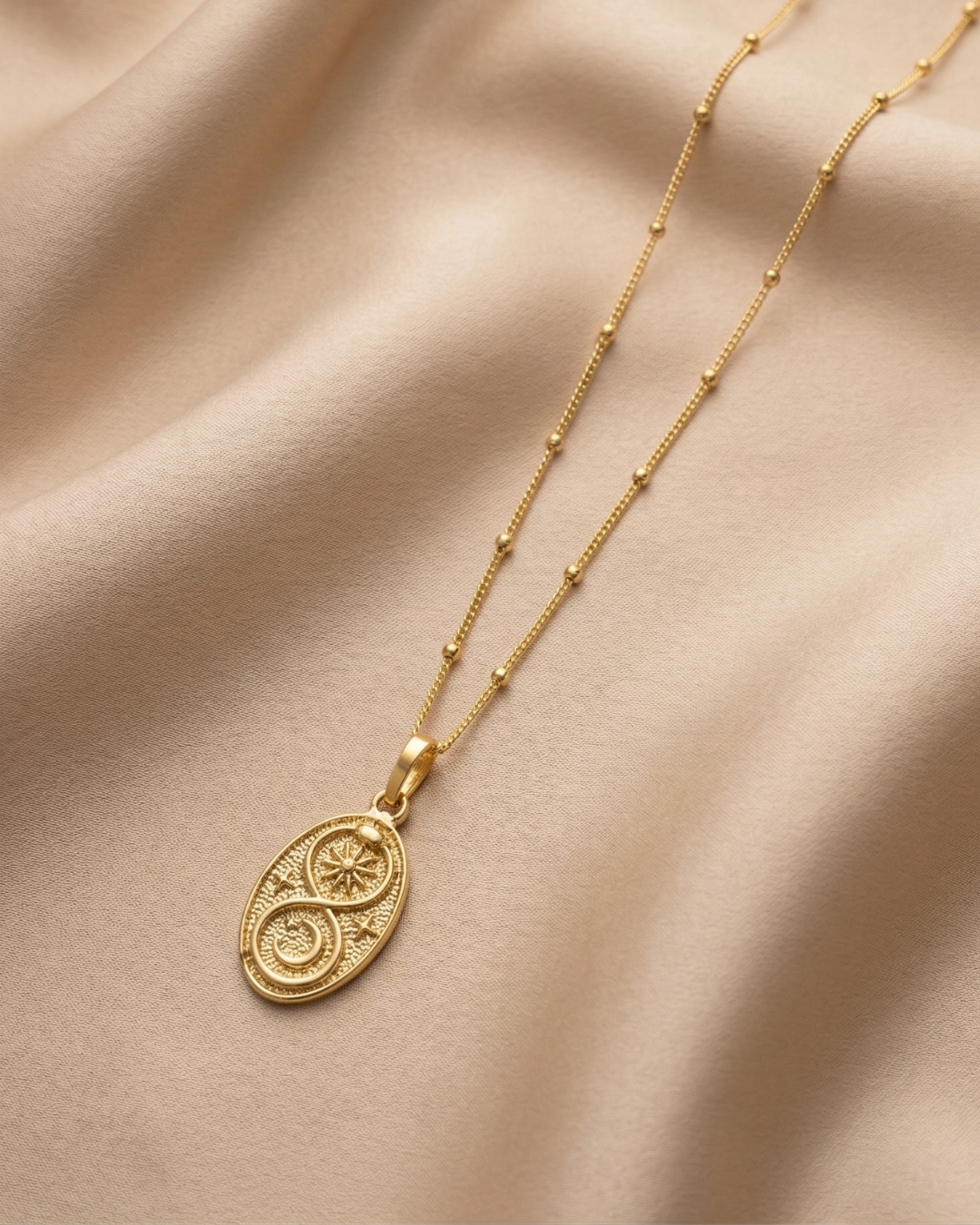 Gold Infinity Pendant