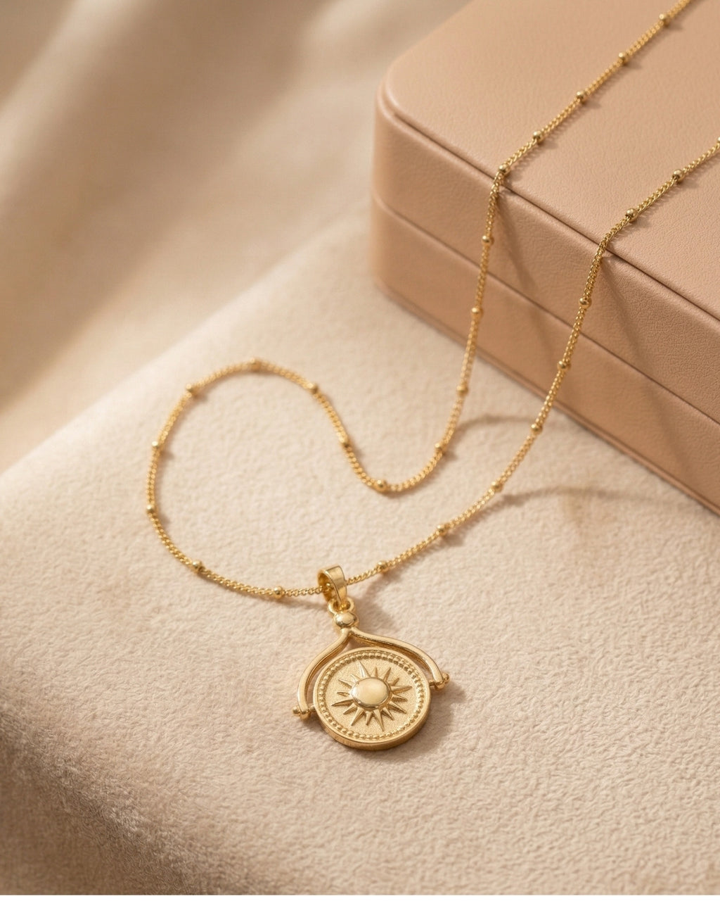 Gold Sun Pendant
