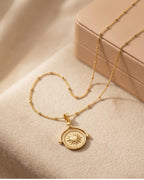 Gold Sun Pendant