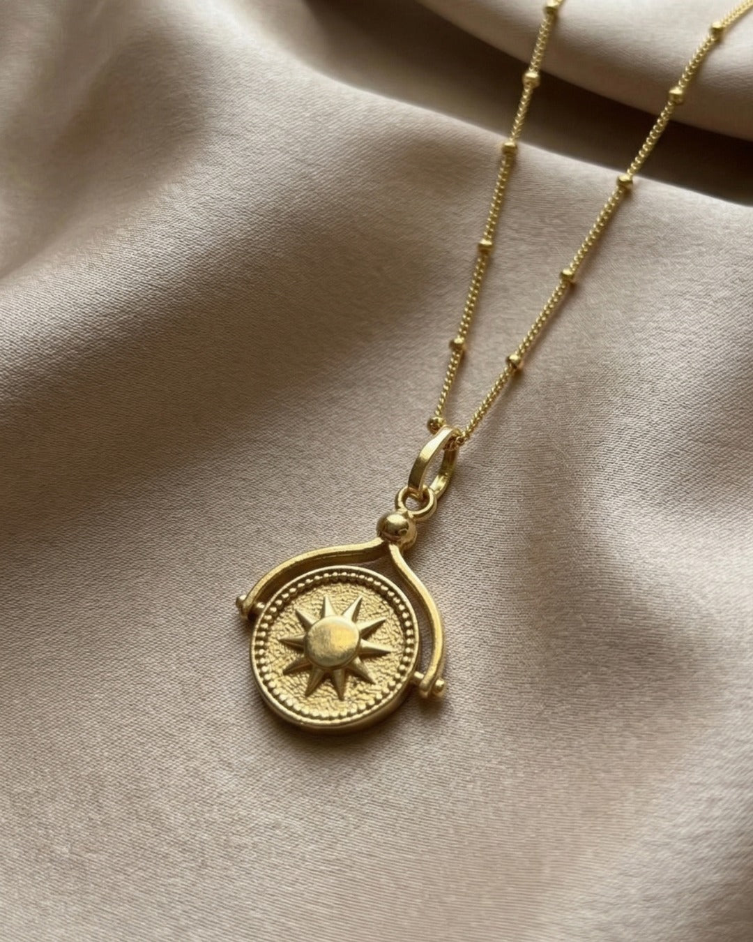 Gold Sun Pendant