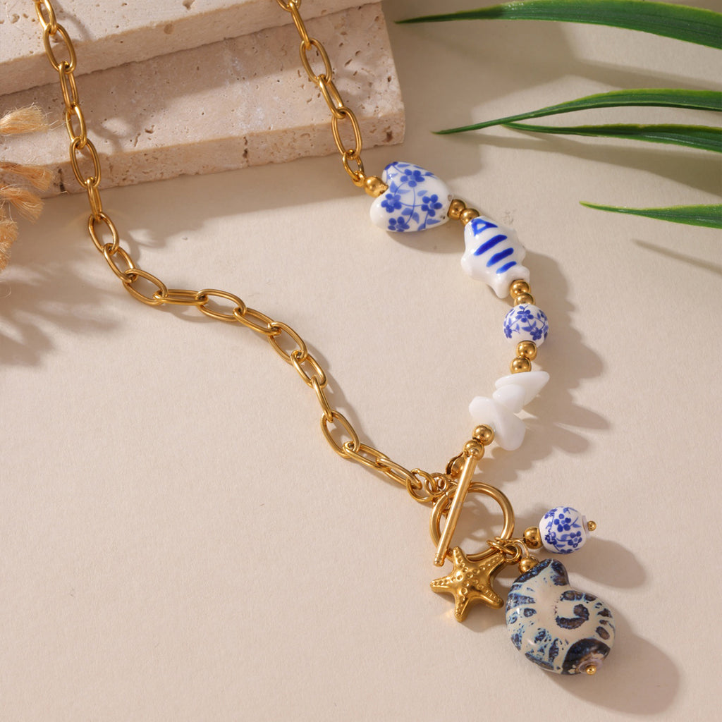 Hawaiian Beach Bracelet cum Necklace