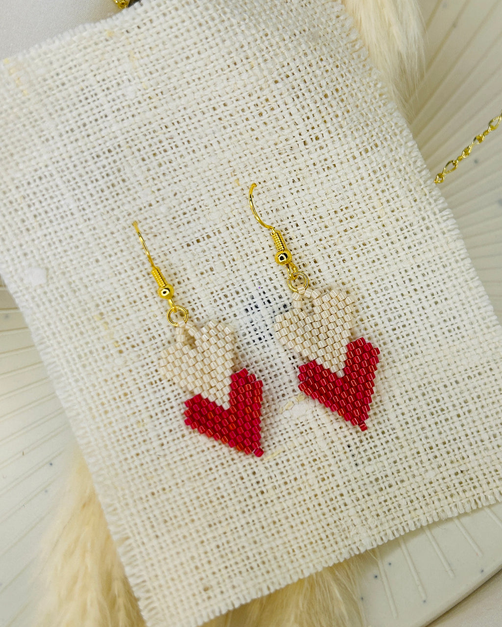 Heart in Heart Earrings