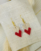 Heart in Heart Earrings