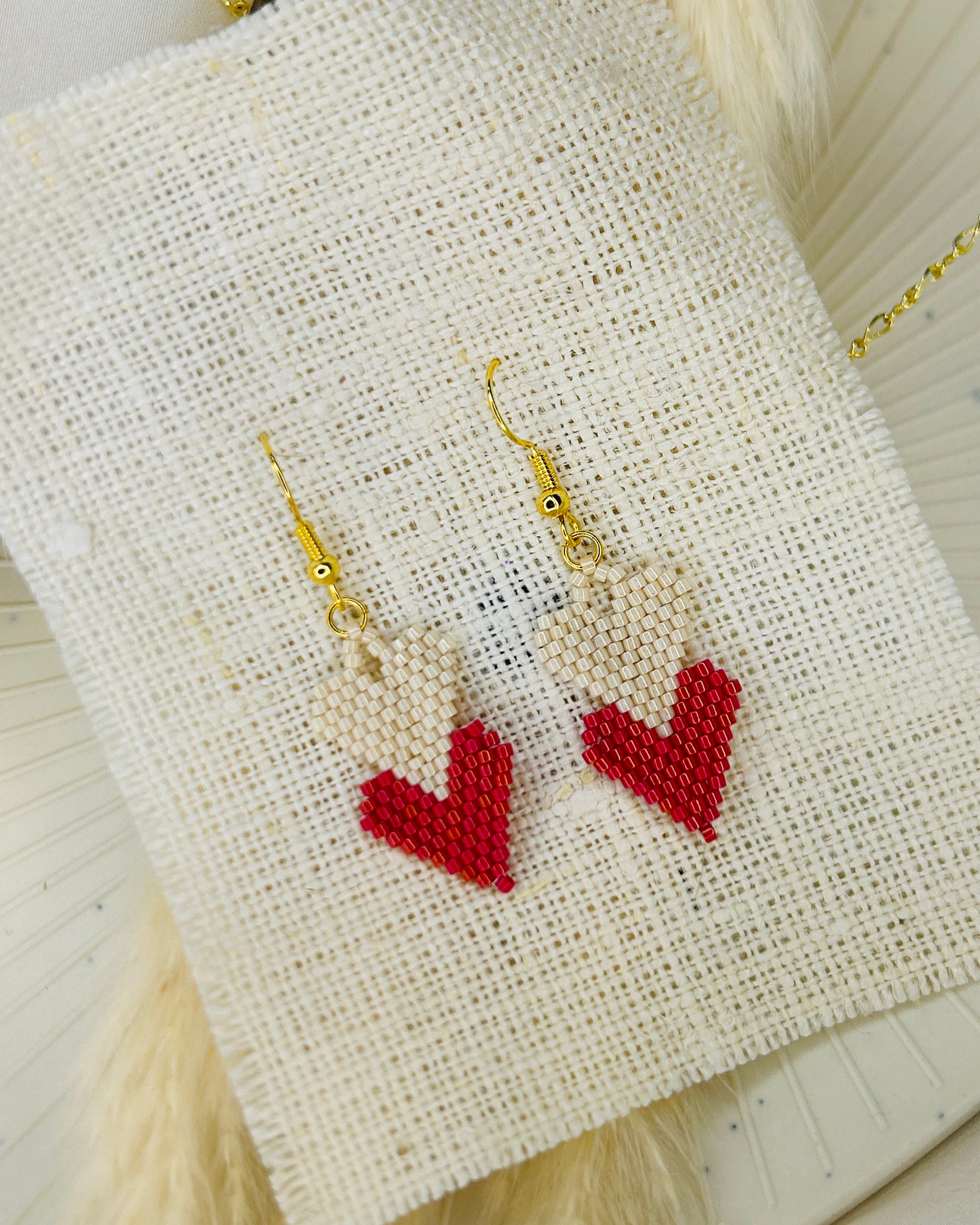 Heart in Heart Earrings