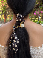 Pearl Pendant Scarf Necklace