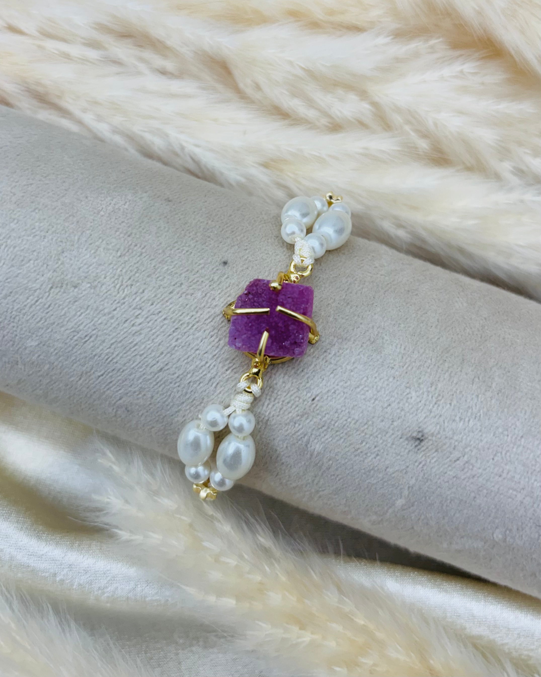 Natural Gemstone Rakhi – Multi Colour