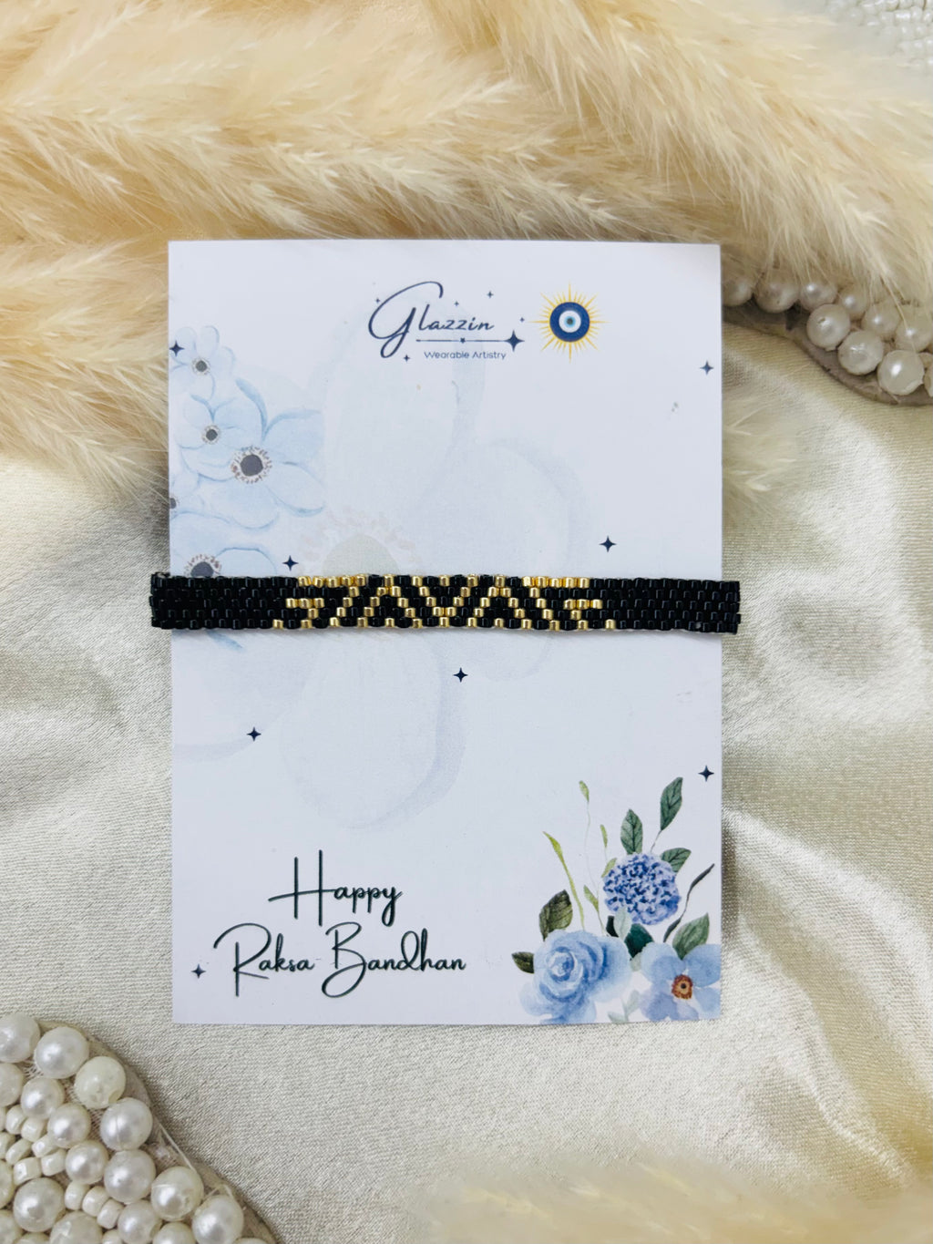 'Bhai' Handmade Rakhi Bracelet