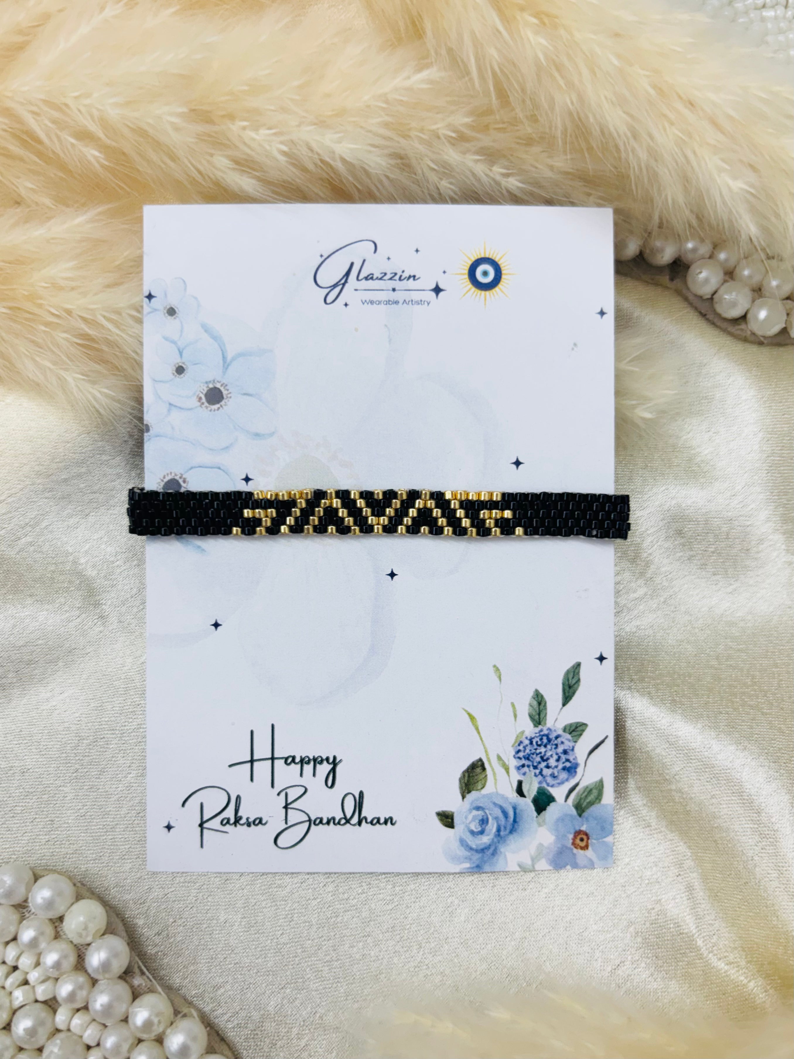 'Bhai' Handmade Rakhi Bracelet
