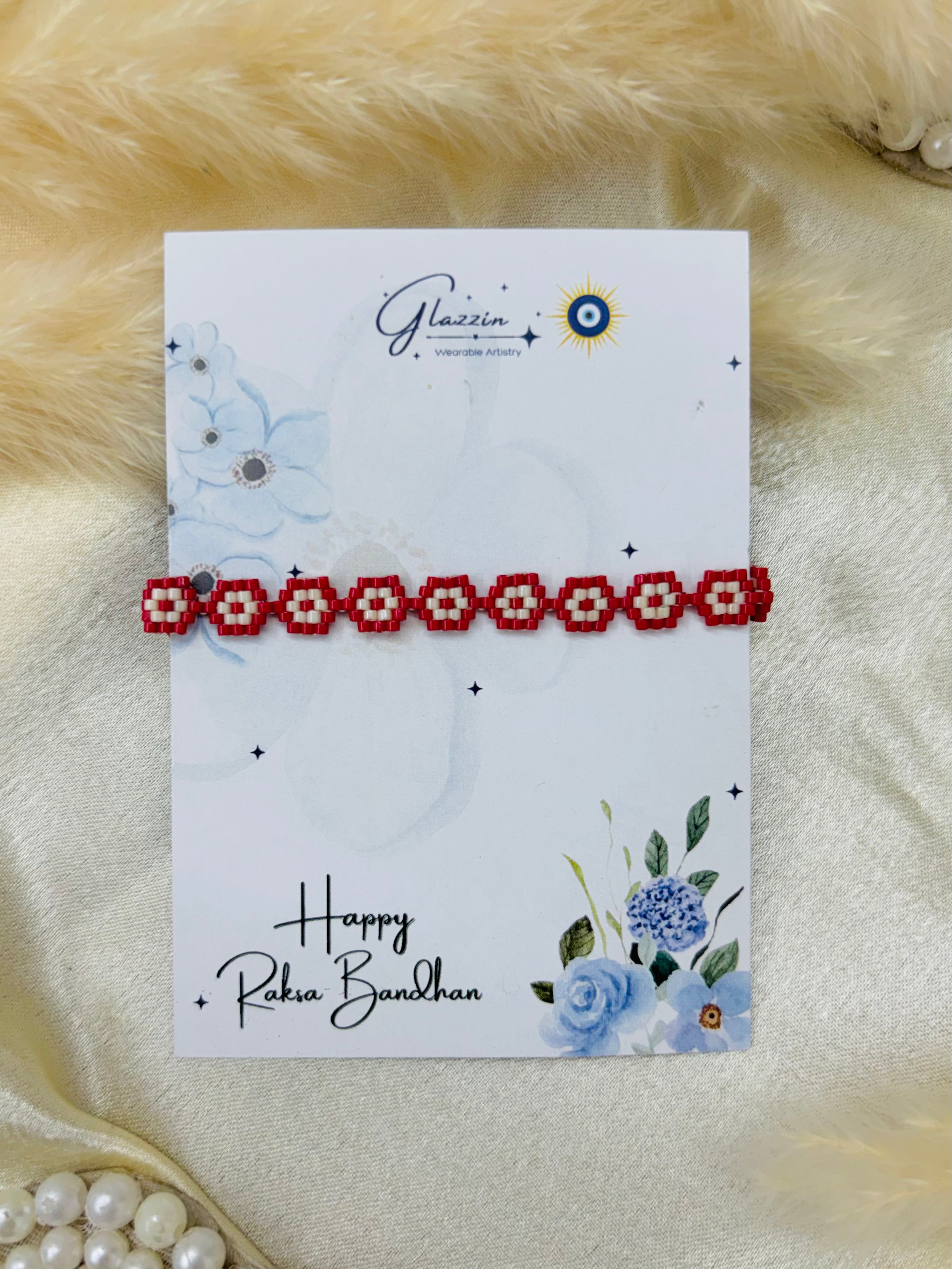 Floret Handmade Rakhi Bracelet