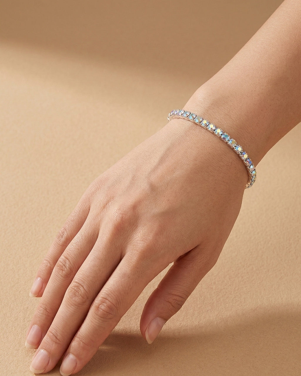 Rainbow Diamond Rhinestone Bracelet