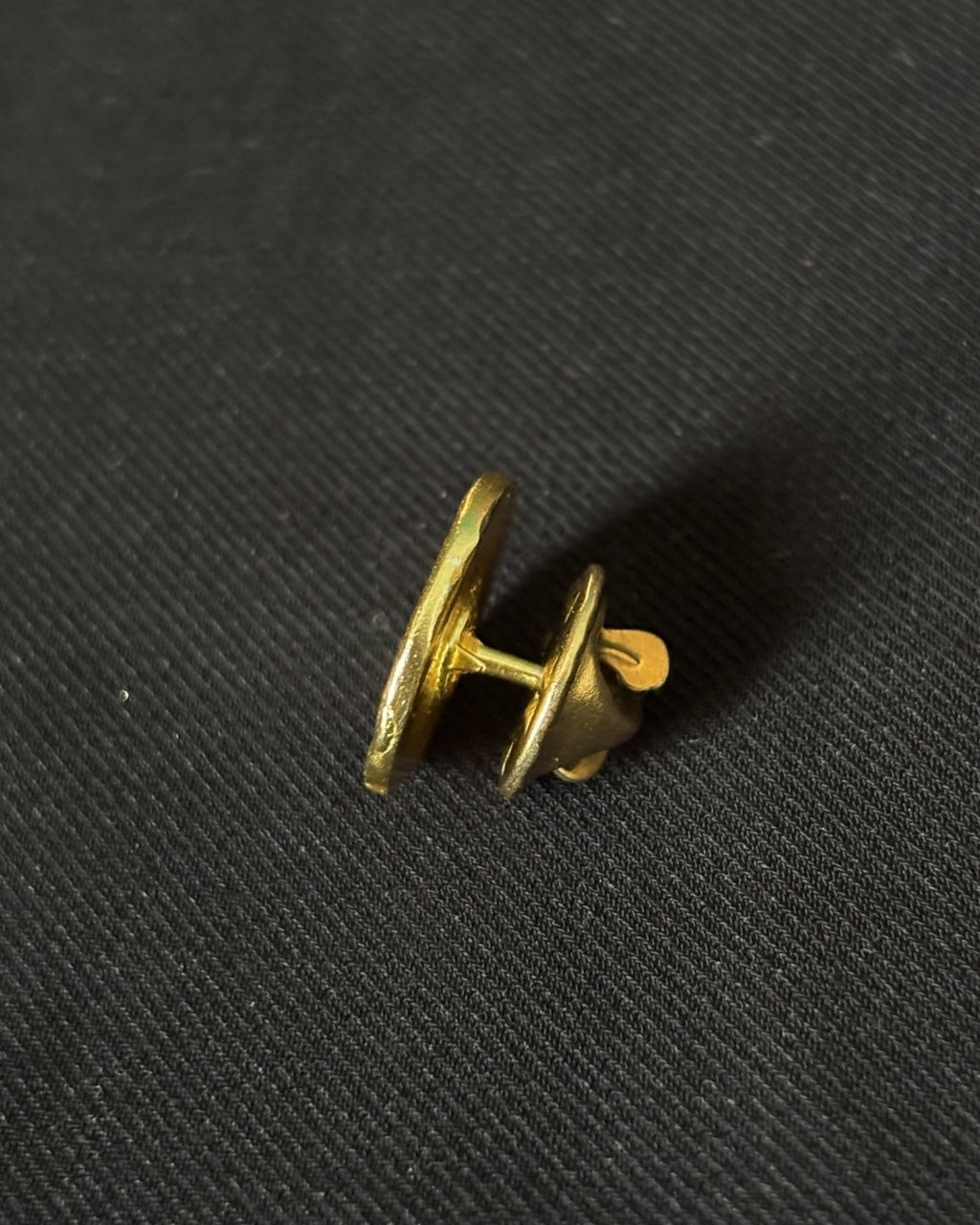 Round Button Brooch