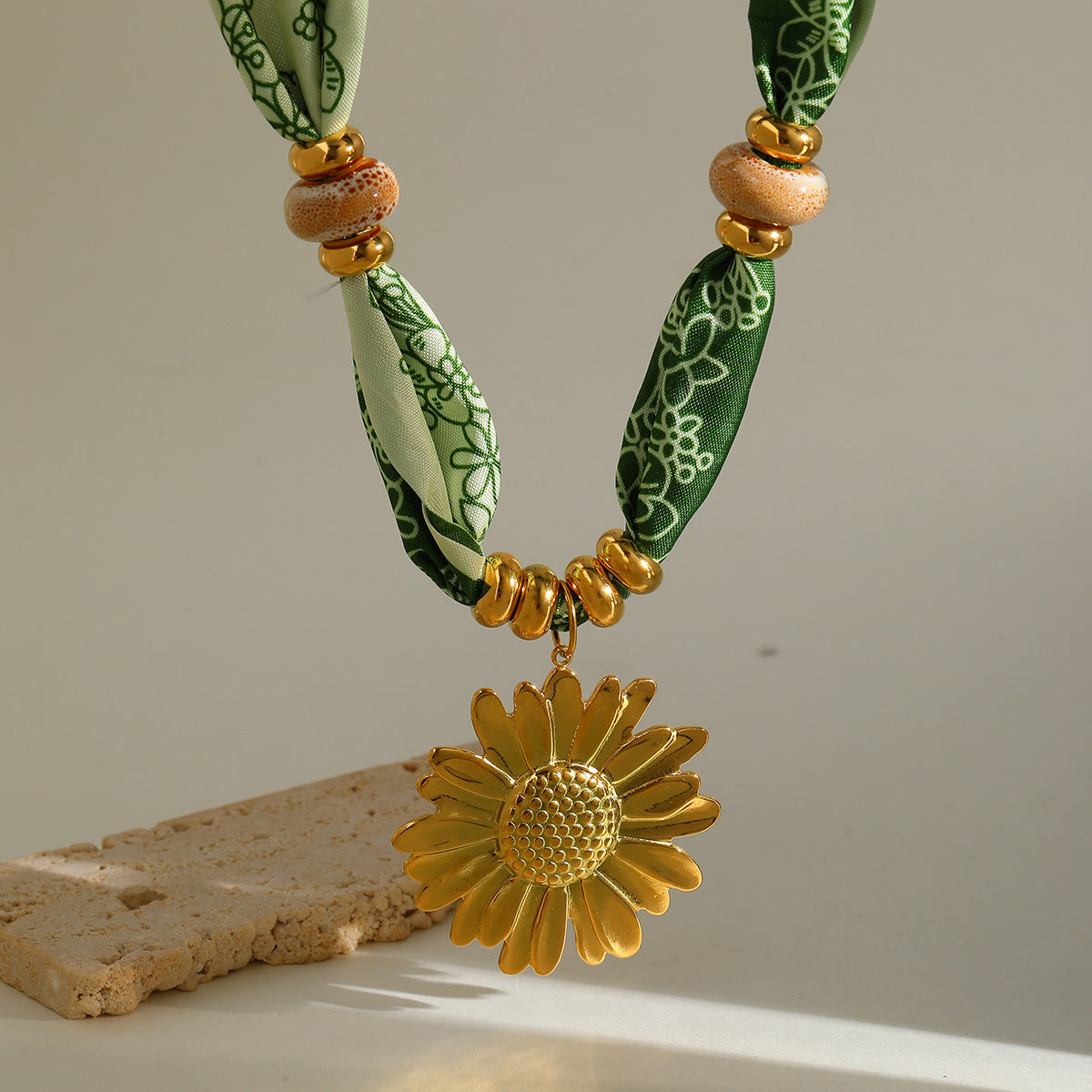 Vintage Flower Pendant