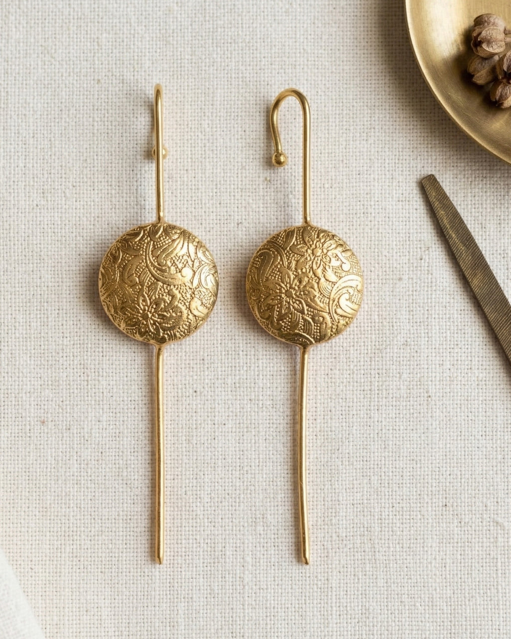 Vintage Round Earcuffs