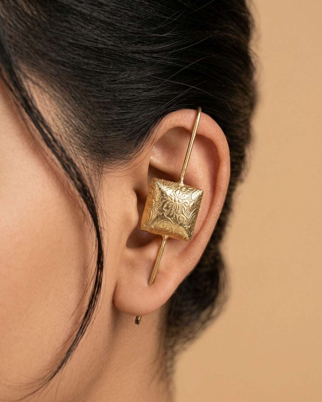 Vintage Square Earcuffs