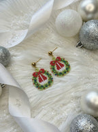 Christmas Bow Earrings