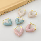 Heart Hoop Earrings